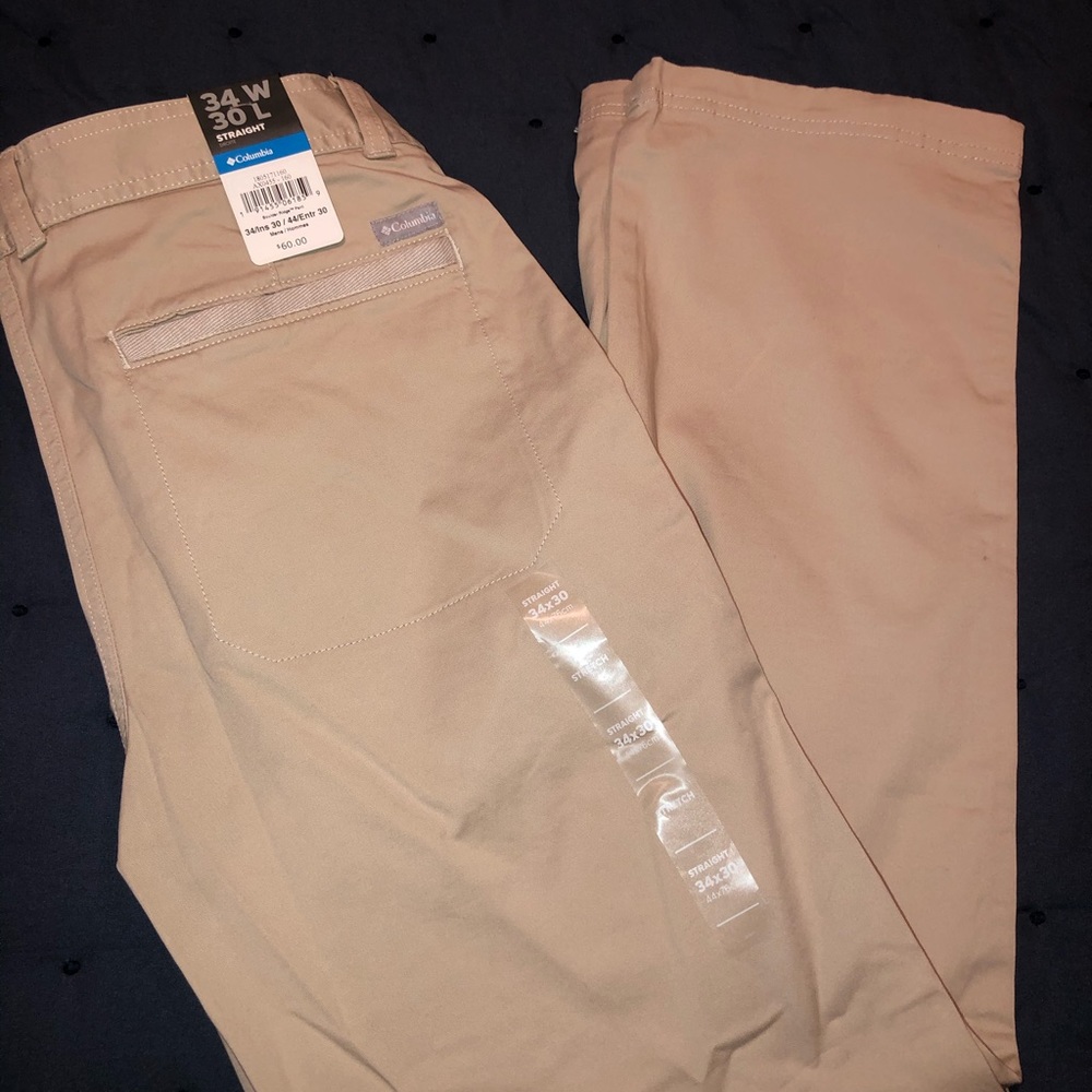 Columbia chinos NWT